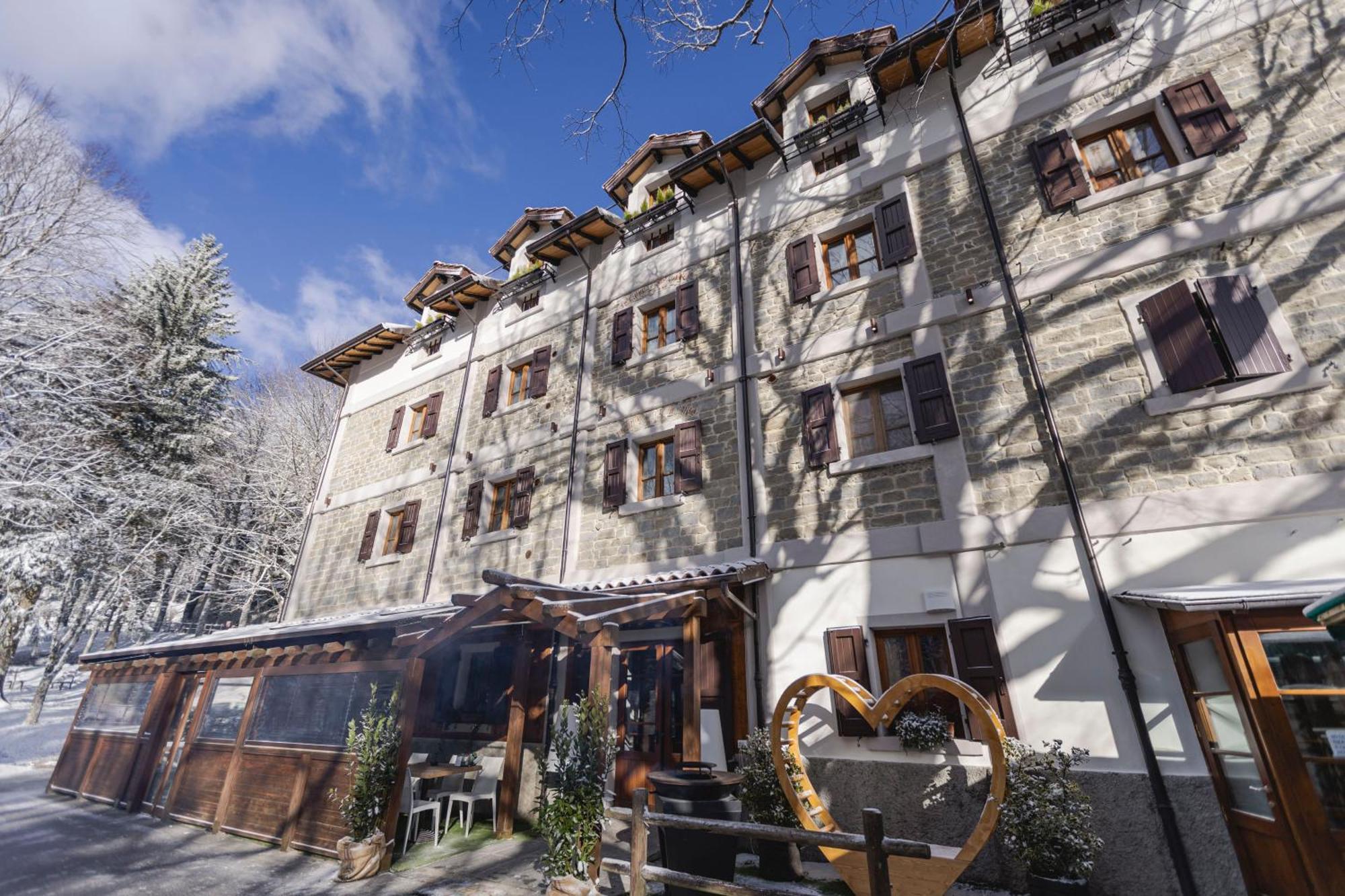 Granduca Mountain Wellness Apartments Campigna Eksteriør billede