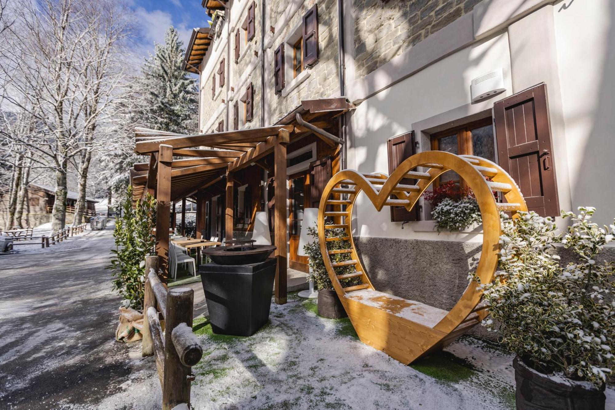 Granduca Mountain Wellness Apartments Campigna Eksteriør billede